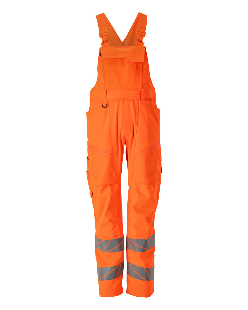MASCOT® ACCELERATE SAFE 24569-236 – Peto con bolsillos para rodilleras - naranja de alta vis.