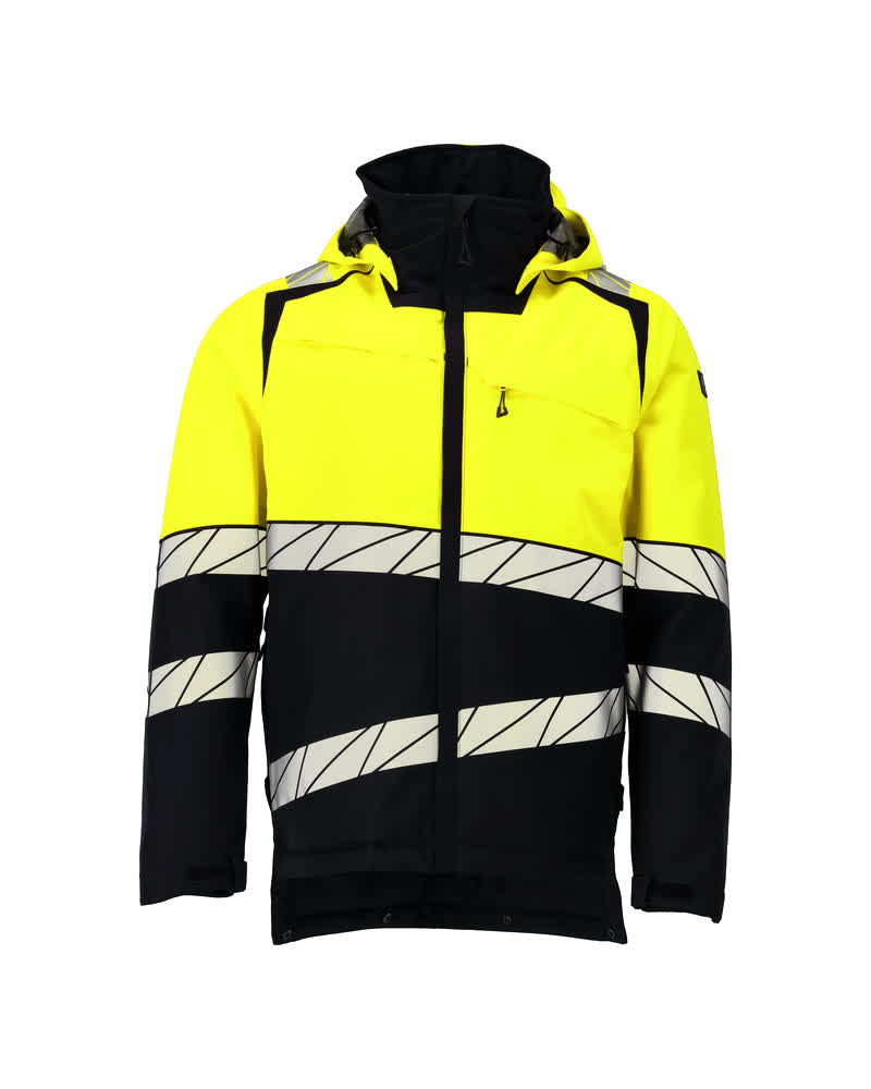 MASCOT® ACCELERATE SAFE 25035-231 – Chaqueta de invierno - negro/amarillo de alta vis.