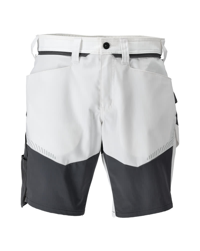 MASCOT® CUSTOMIZED 25149-230 – Pantalones cortos - blanco/gris piedra