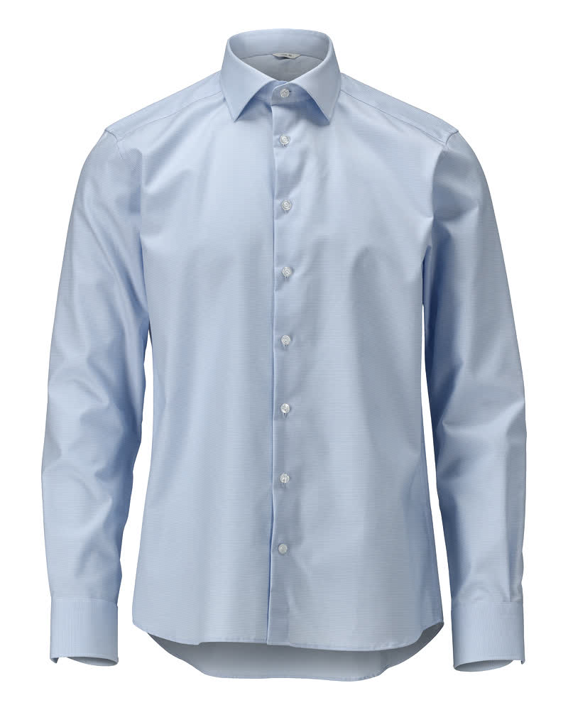 MASCOT® M by Mascot 25704-744 – Camisa - azul claro/cuadros blancos