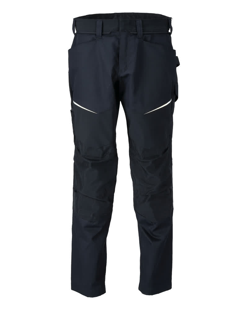 MASCOT® CUSTOMIZED 26079-230 – Pantalones con bolsillos para rodilleras - azul marino oscuro
