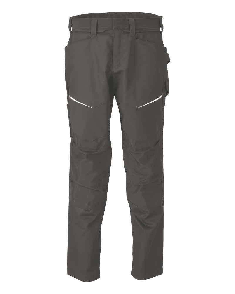 MASCOT® CUSTOMIZED 26079-230 – Pantalones con bolsillos para rodilleras - gris piedra