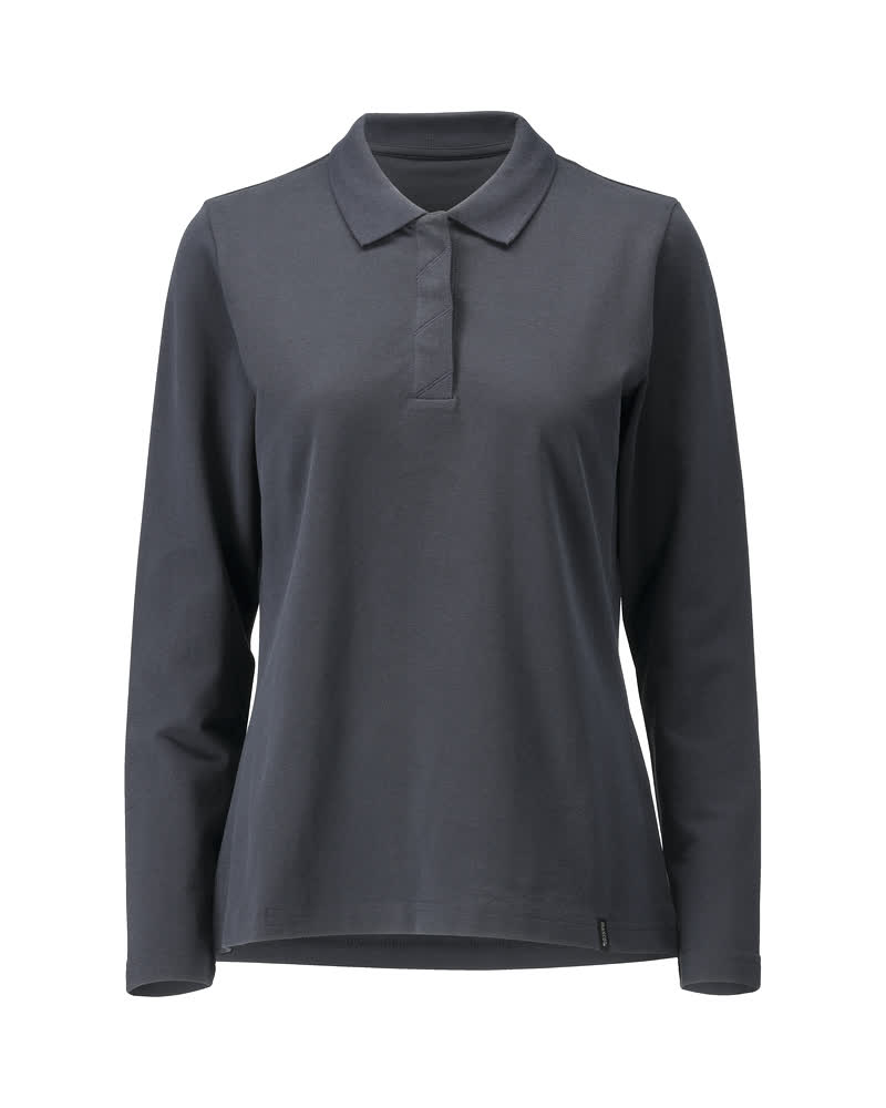MASCOT® CROSSOVER 26093-961 – Polo, manga larga - azul marino oscuro