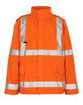 MASCOT® Feldbach – Chubasquero - naranja de alta vis.