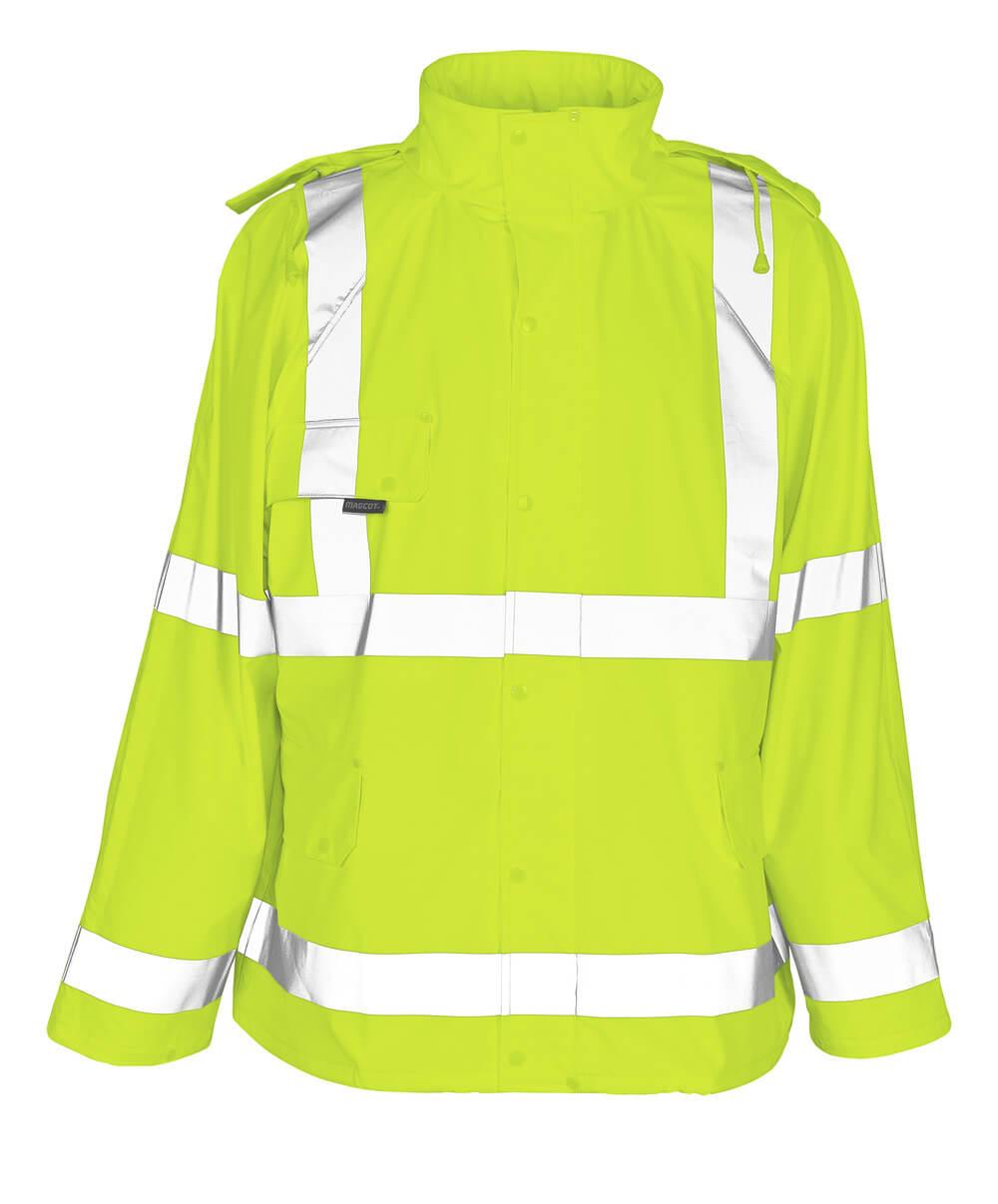 MASCOT® Feldbach – Chubasquero - amarillo de alta vis.