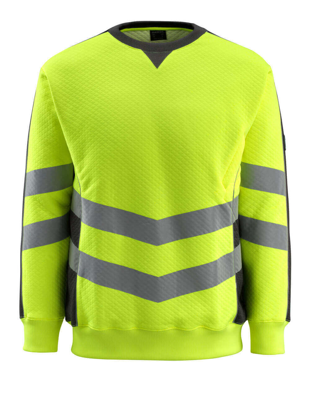 MASCOT® Wigton – Sudadera - amarillo de alta vis./negro