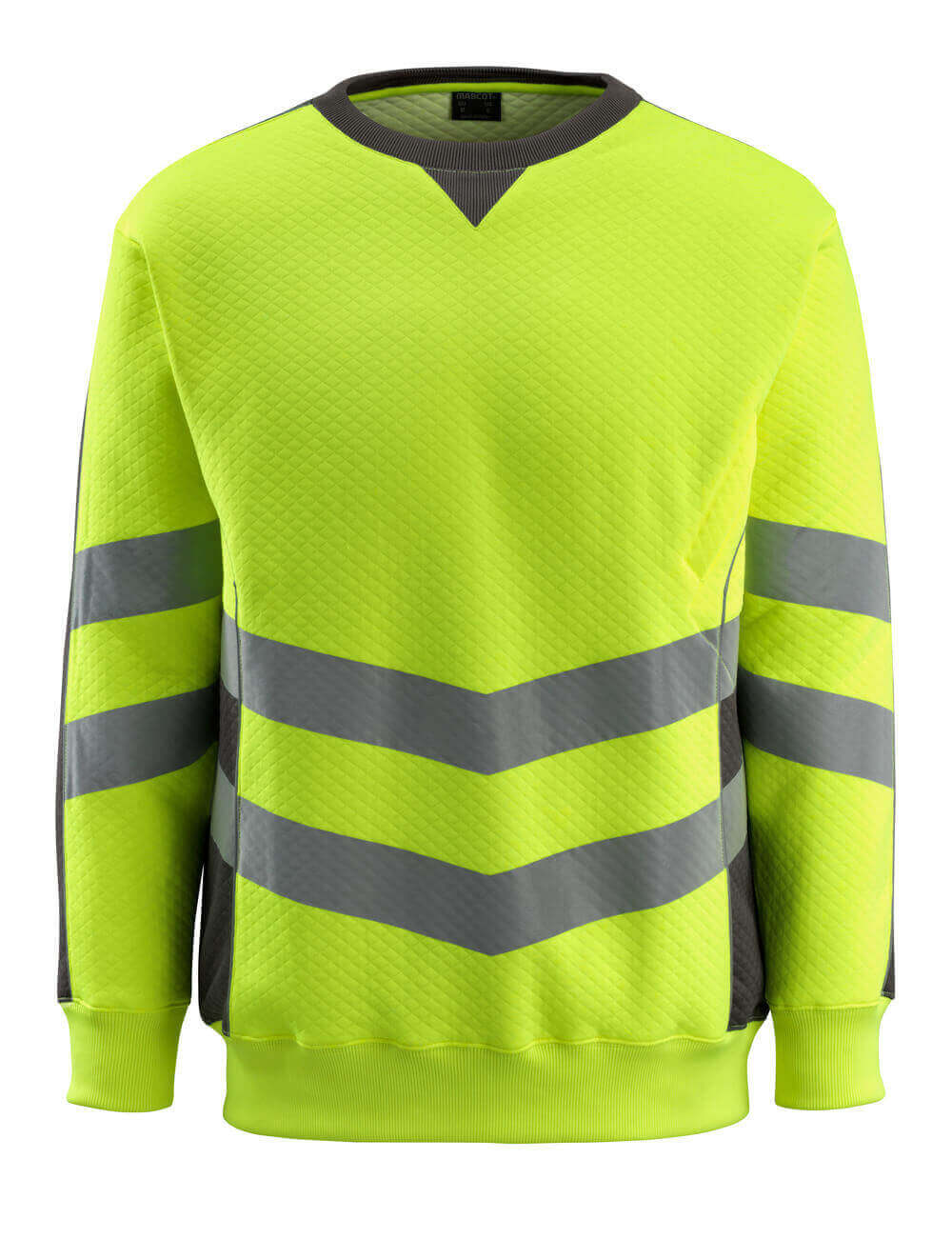 MASCOT® Wigton – Sudadera - amarillo de alta vis./antracita oscuro