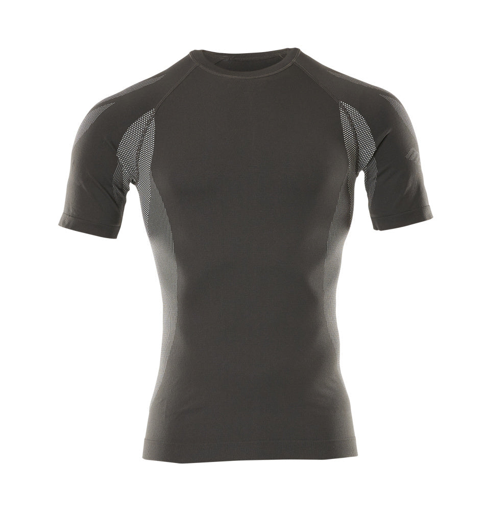 MASCOT® Pavia – Camisa interior funcional, manga corta - antracita oscuro