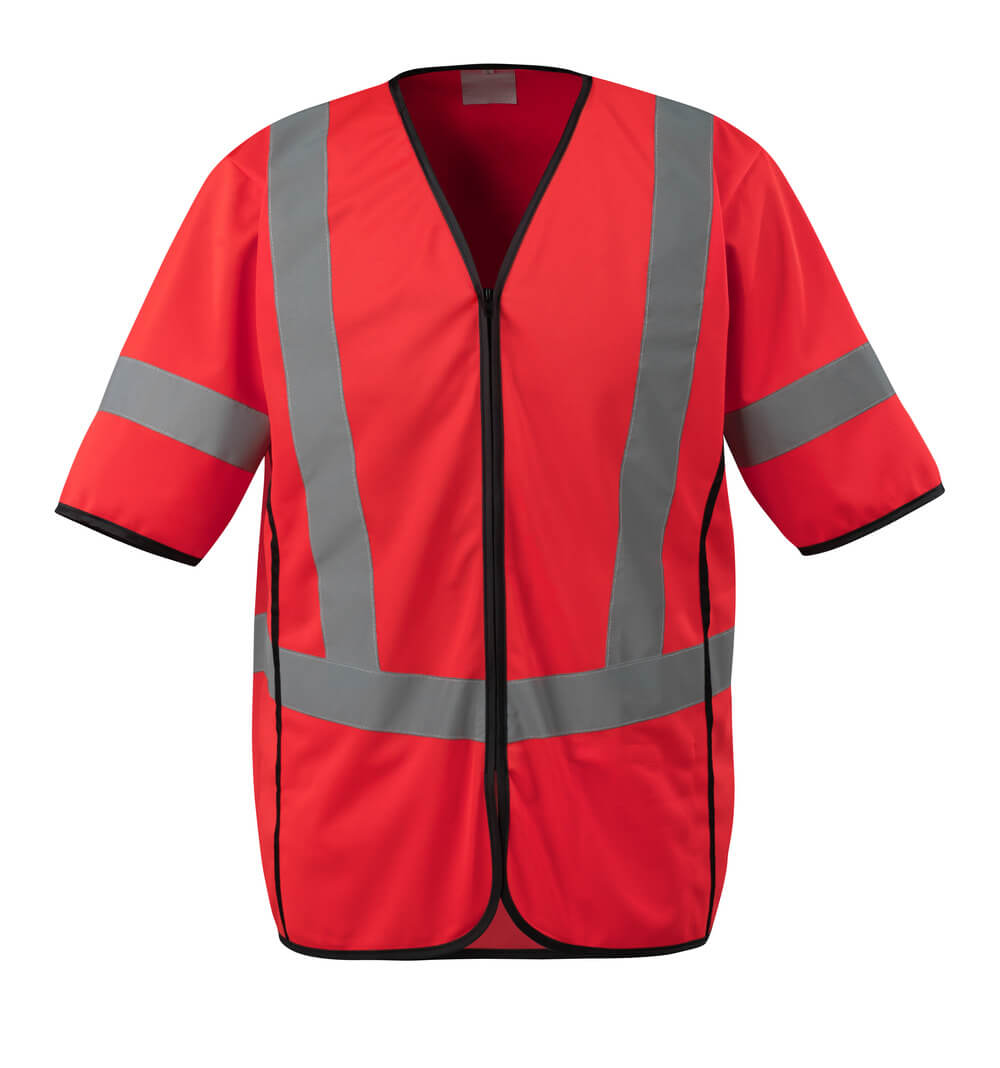 MASCOT® Packwood – Chaleco de tráfico - rojo de alta vis.