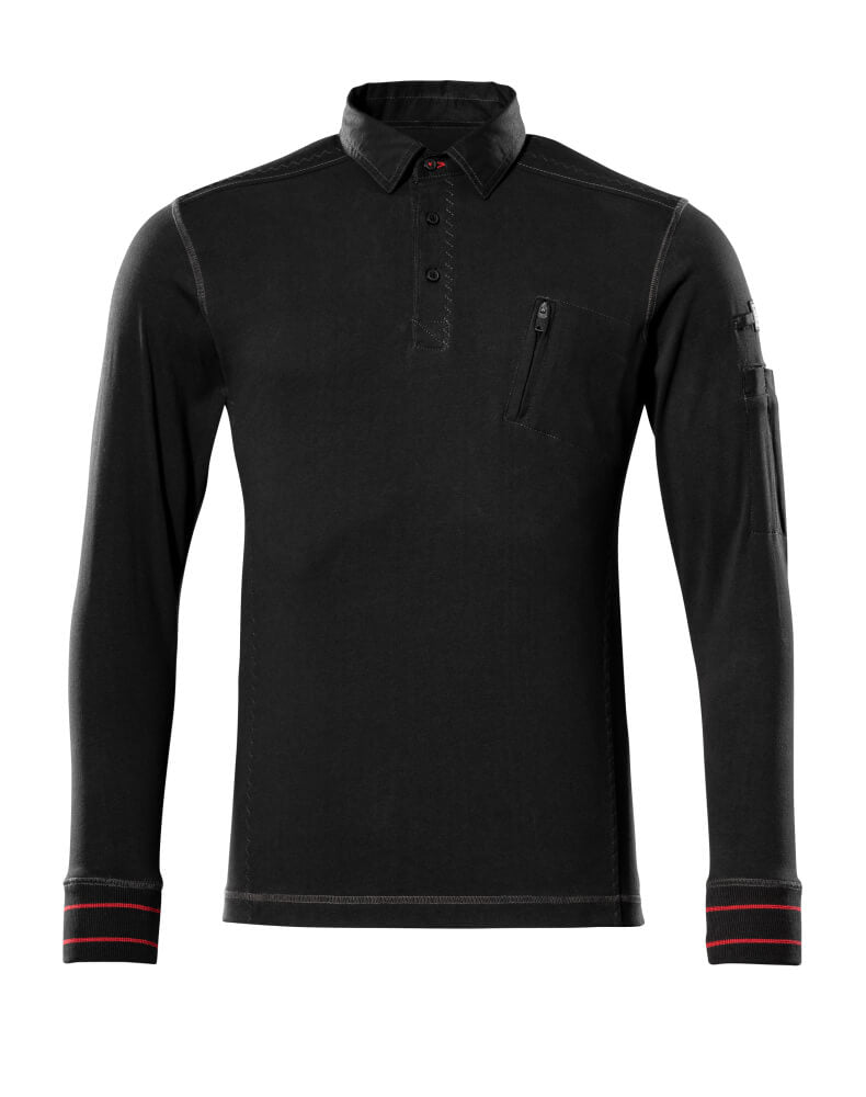 MASCOT® Ios – Sudadera polo - negro