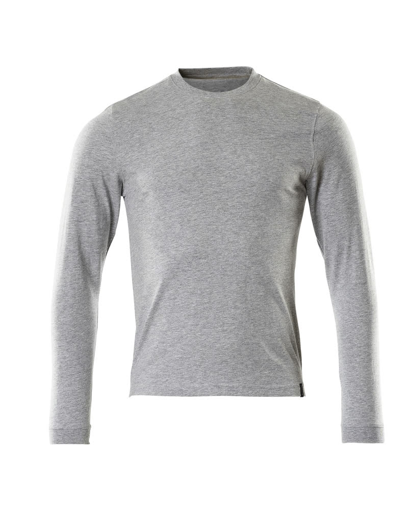 MASCOT® Albi – Camiseta, manga larga - gris-moteado