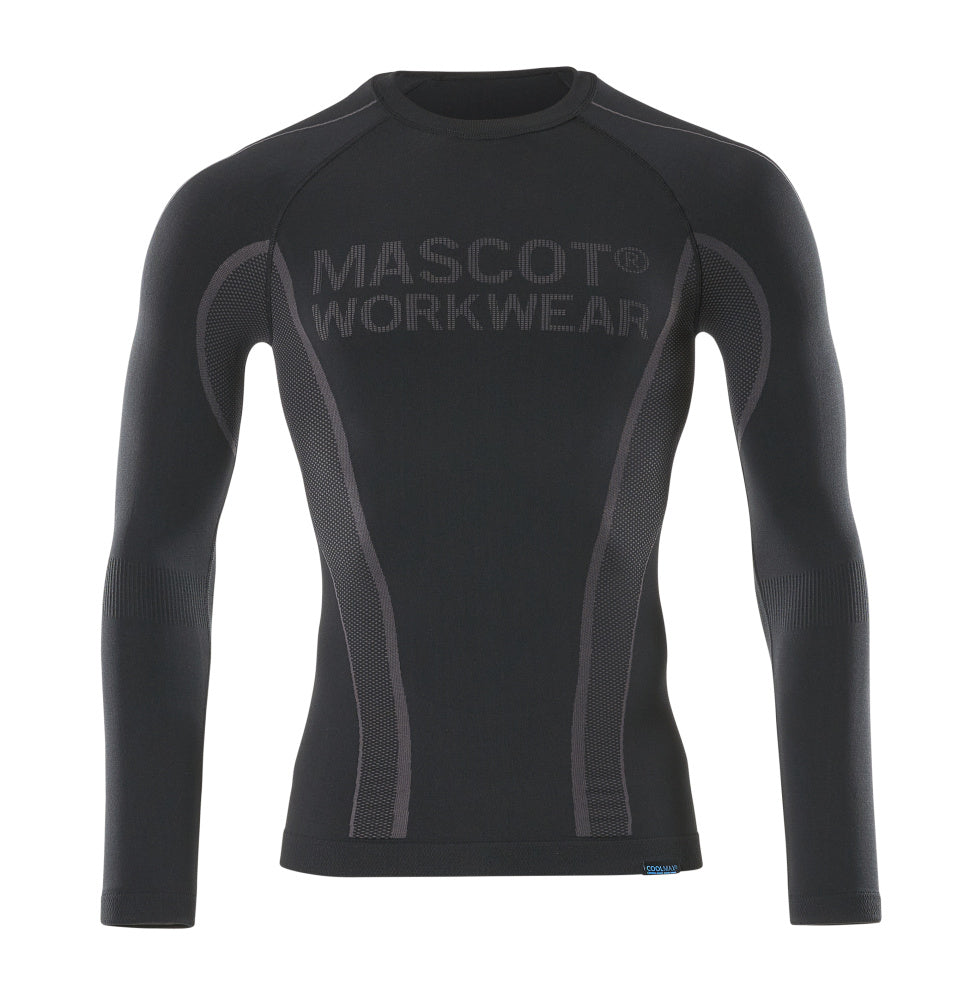 MASCOT® Hamar – Camisa interior funcional - negro