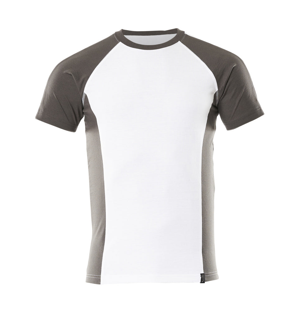 MASCOT® Potsdam – Camiseta - blanco/antracita oscuro