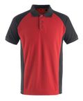 MASCOT® Bottrop – Polo - rojo/negro