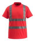 MASCOT® Townsville – Camiseta - rojo de alta vis.
