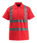 MASCOT® Bowen – Polo - rojo de alta vis.