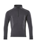 MASCOT® Nantes – Sudadera con media cremallera - azul marino oscuro