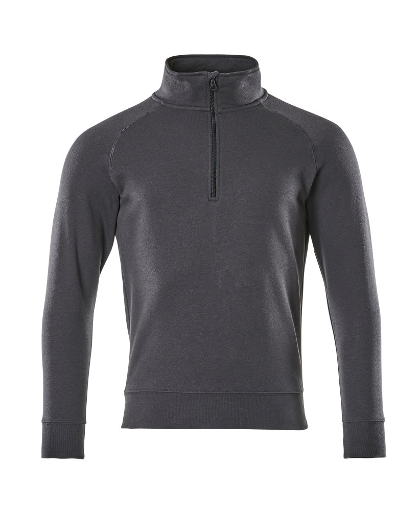 MASCOT® Nantes – Sudadera con media cremallera - azul marino oscuro