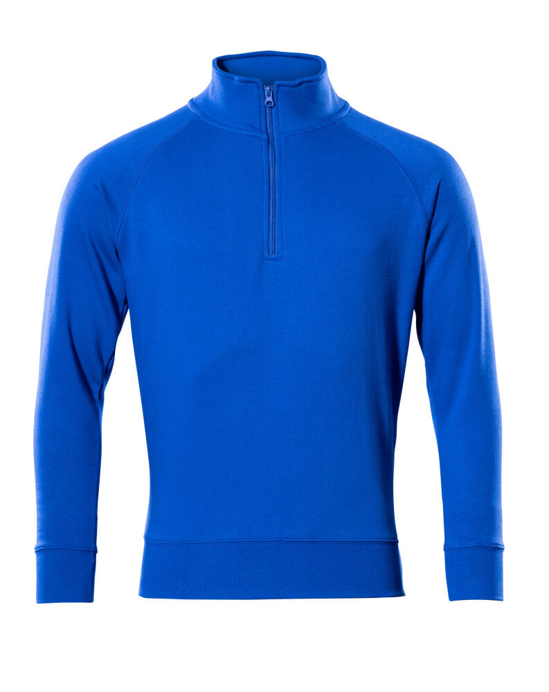 MASCOT® Nantes – Sudadera con media cremallera - azul real