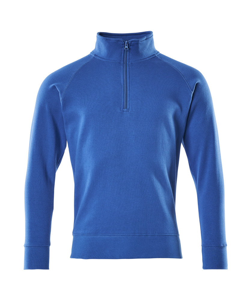 MASCOT® Nantes – Sudadera con media cremallera - azul celeste
