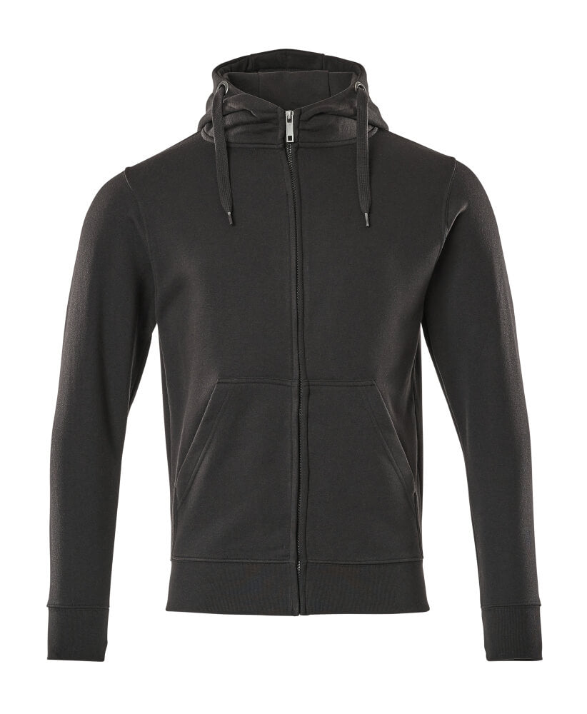 MASCOT® Gimont – Sudadera con capucha con cremallera - negro