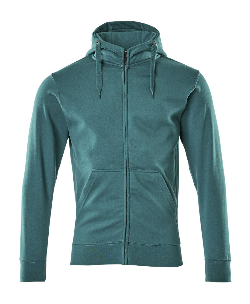 MASCOT® Gimont – Sudadera con capucha con cremallera - petróleo