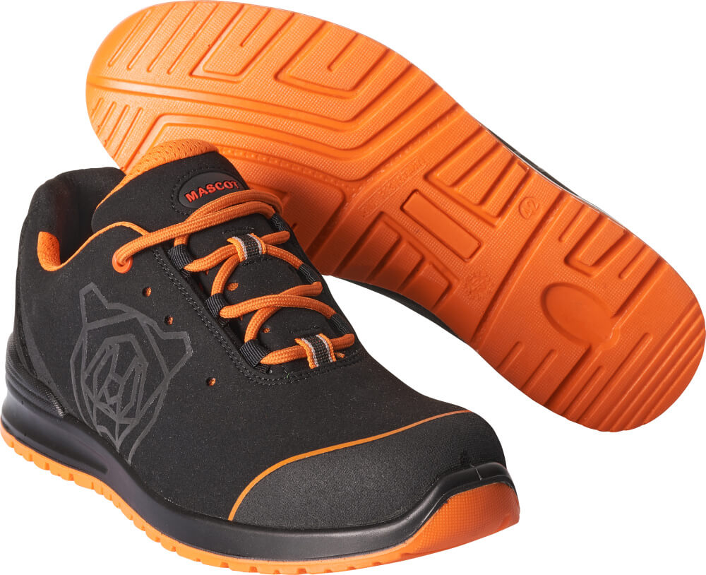 MASCOT® FOOTWEAR CLASSIC F0210-702 – Zapatos de seguridad - negro/naranja brillante