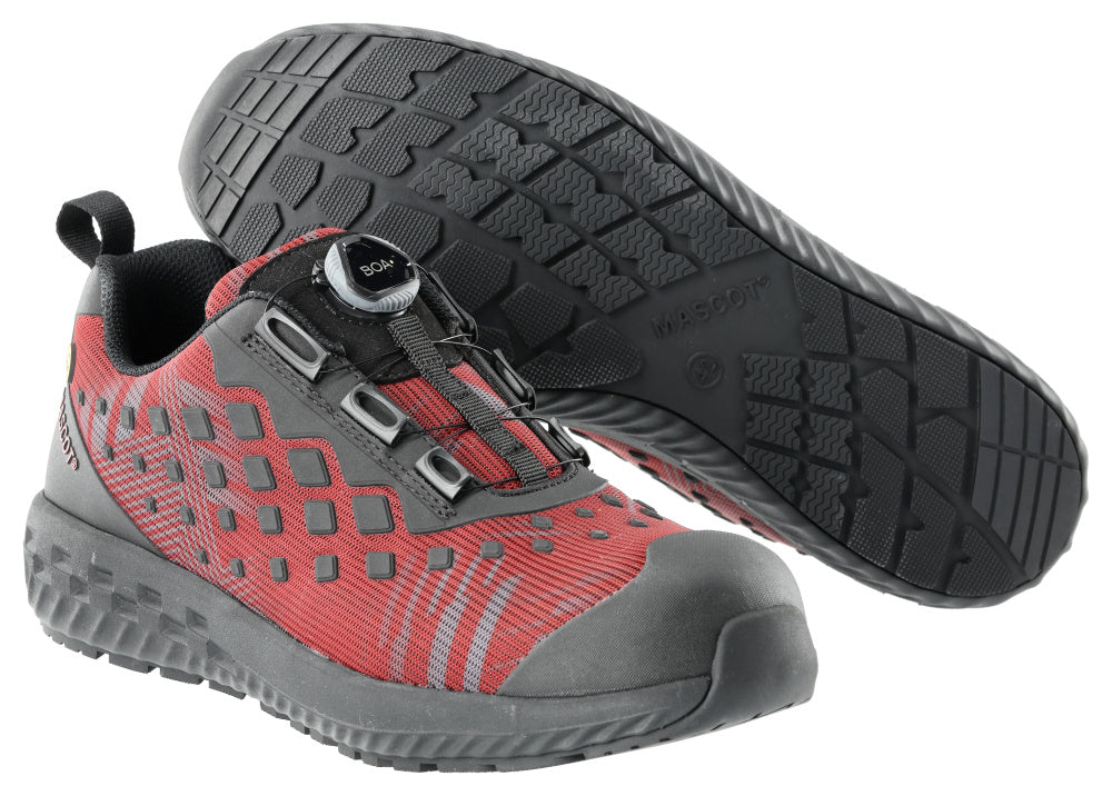 MASCOT® FOOTWEAR CUSTOMIZED F0650-704 – Zapatos de seguridad - rojo otoño/negro