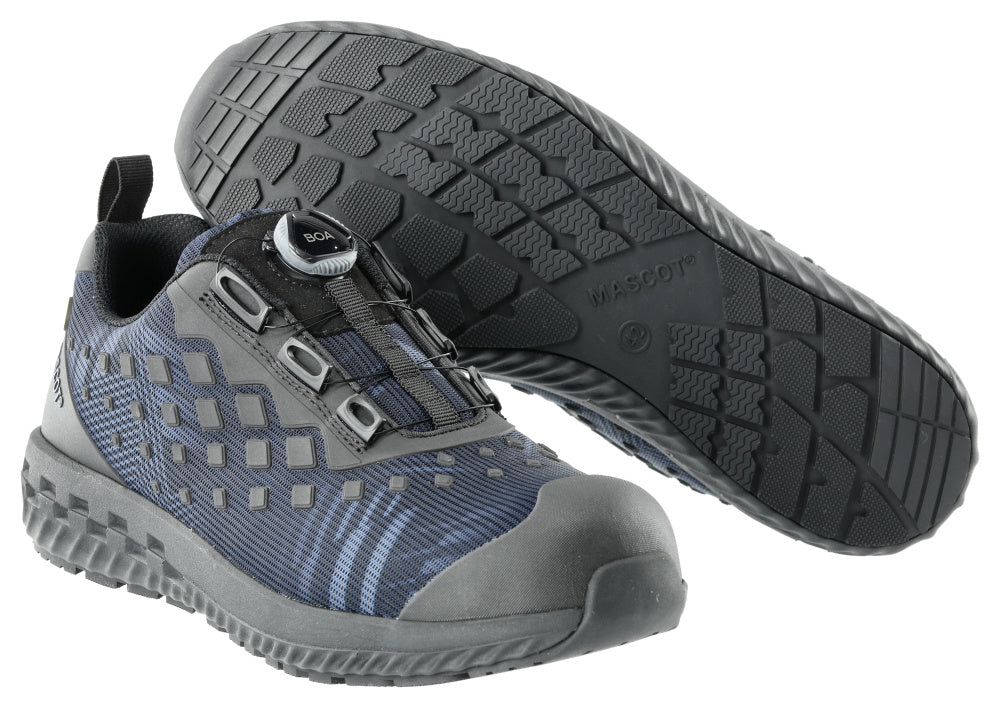 MASCOT® FOOTWEAR CUSTOMIZED F0650-704 – Zapatos de seguridad - azul piedra/negro