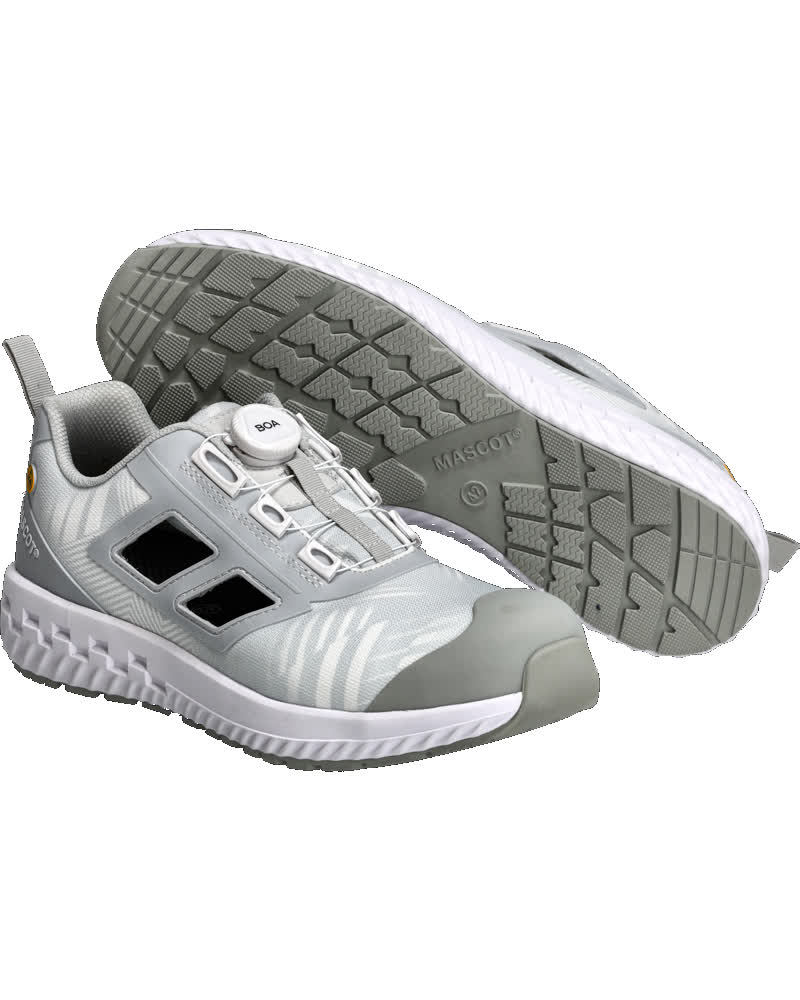 MASCOT® FOOTWEAR CUSTOMIZED F0651-704 – Sandalias de seguridad - blanco/gris claro-moteado