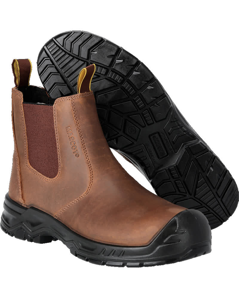 MASCOT® FOOTWEAR ORIGINALS F1000-715 – Botas de seguridad - marrón nuez/negro
