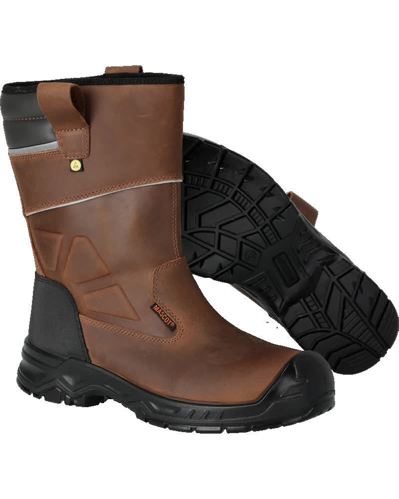 MASCOT® FOOTWEAR ORIGINALS F1003-715 – Botas de seguridad - marrón nuez/negro