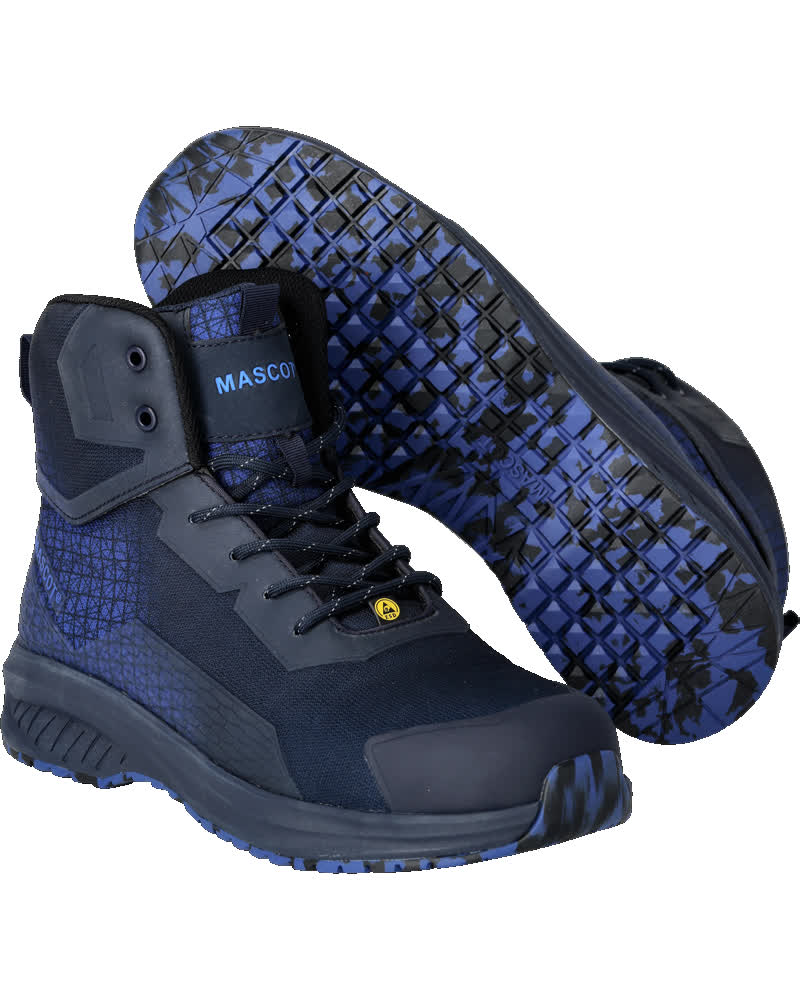 MASCOT® FOOTWEAR ACCELERATE F1503-909 – Botas de seguridad - azul marino oscuro/azul celeste