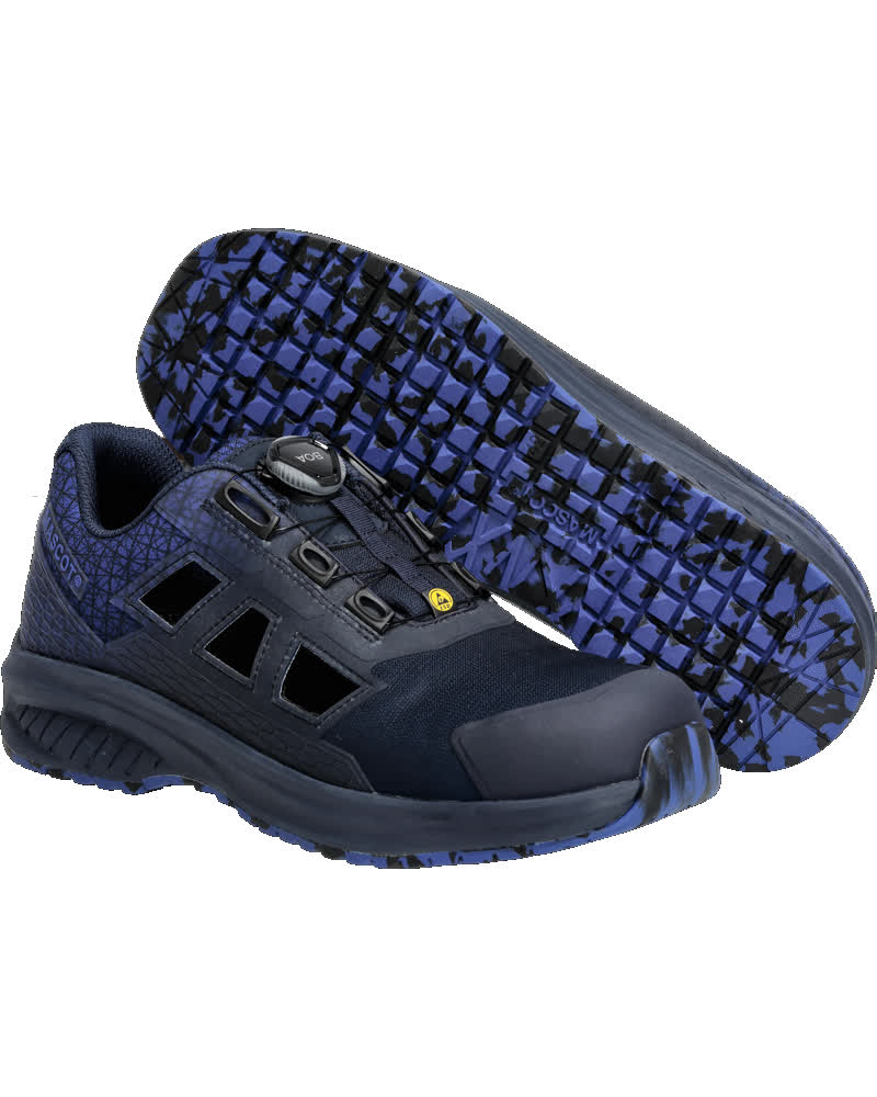MASCOT® FOOTWEAR ACCELERATE F1504-909 – Sandalias de seguridad - azul marino oscuro/azul celeste