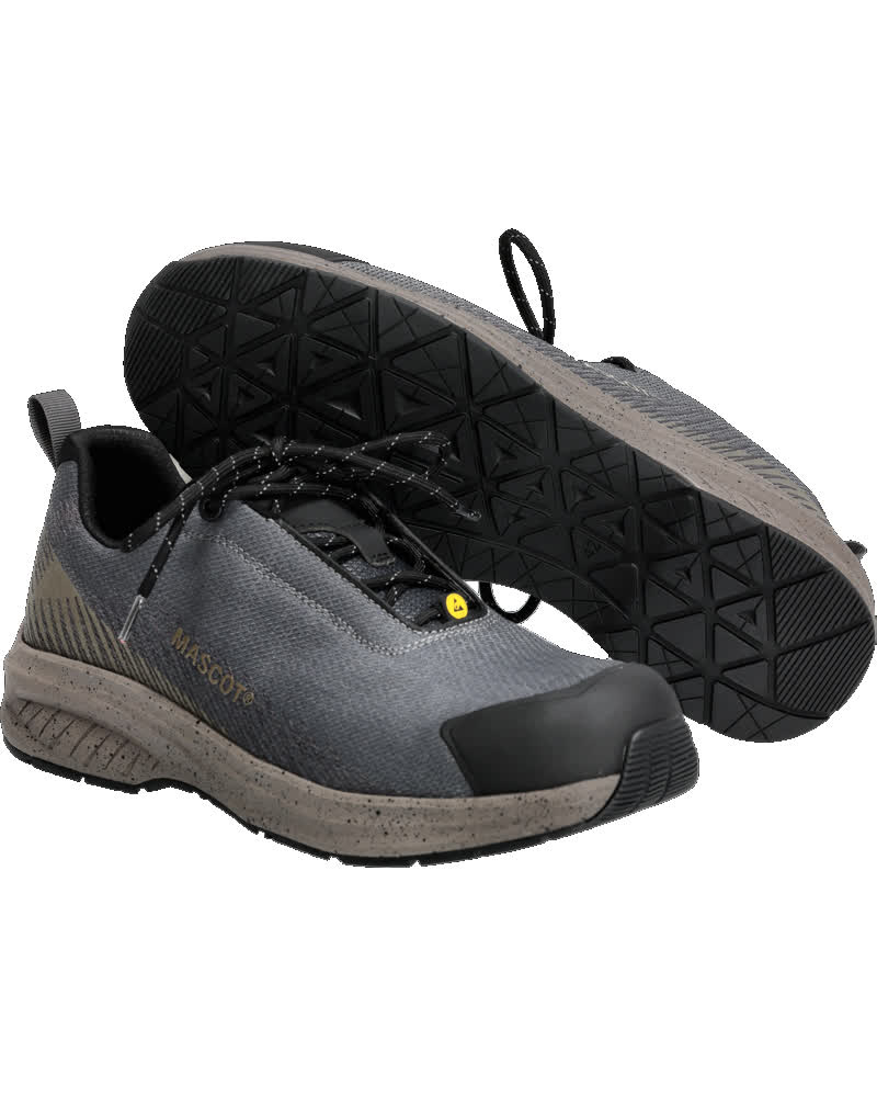 MASCOT® FOOTWEAR CUSTOMIZED F1600-909 – Zapatos de seguridad - gris piedra/arena oscuro