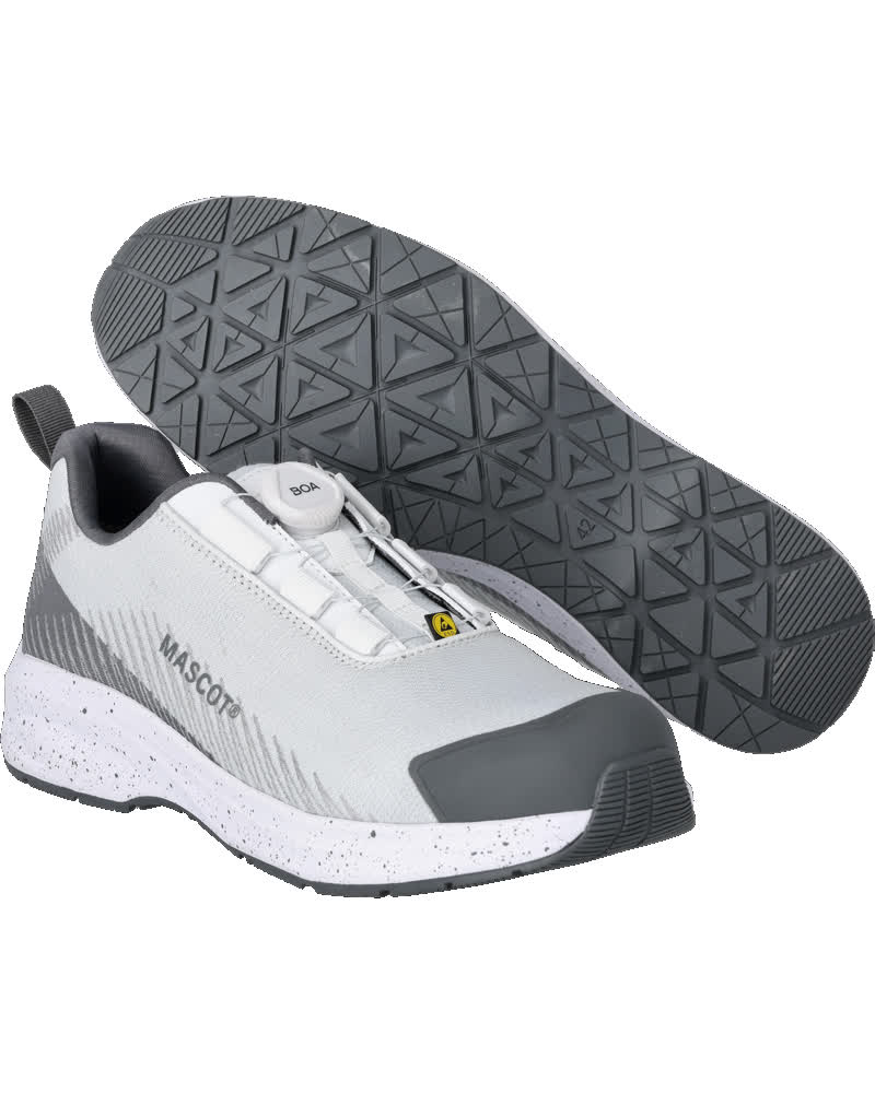MASCOT® FOOTWEAR CUSTOMIZED F1601-909 – Zapatos de seguridad - blanco/gris piedra