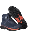 MASCOT® FOOTWEAR CUSTOMIZED F1681-704 – Botas de seguridad - azul marino/burdeos