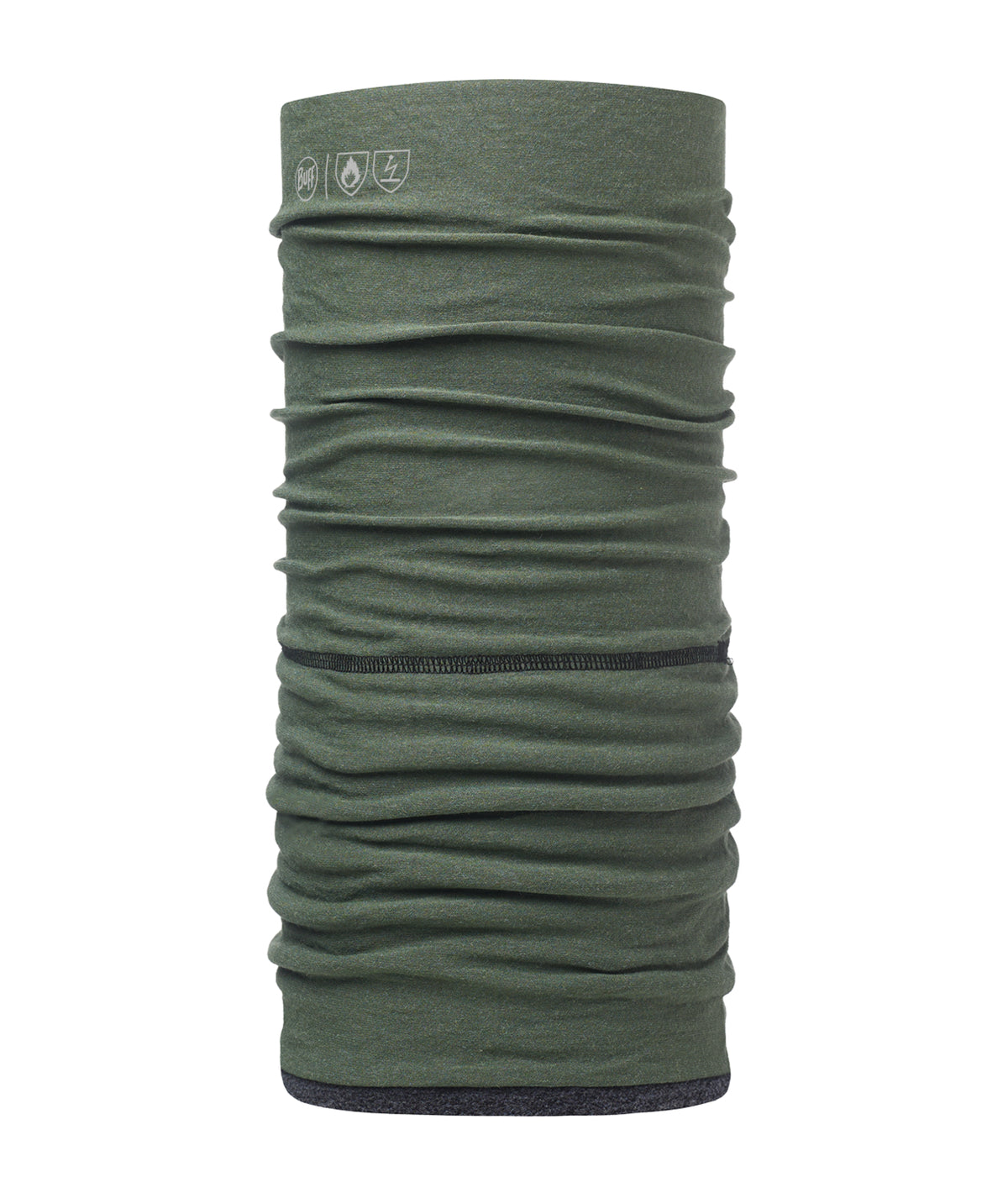 Braga de cuello polar ignífuga BUFF Fire Resistant - Verde bosque