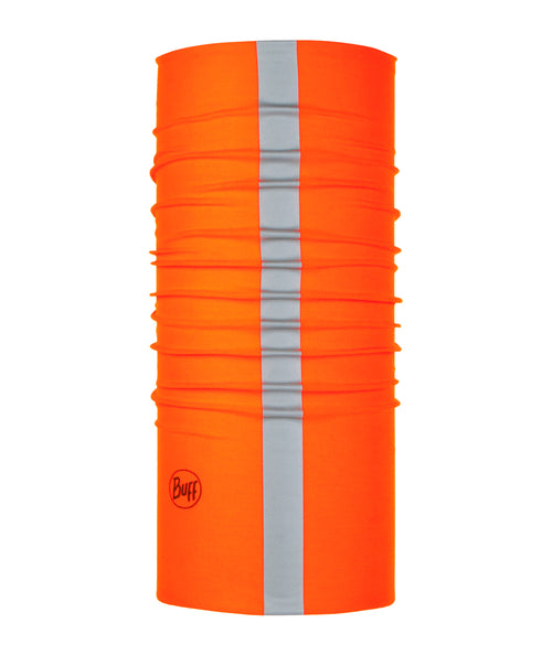 Braga de cuello reflectante BUFF CoolNet UV+ - Naranja flúor