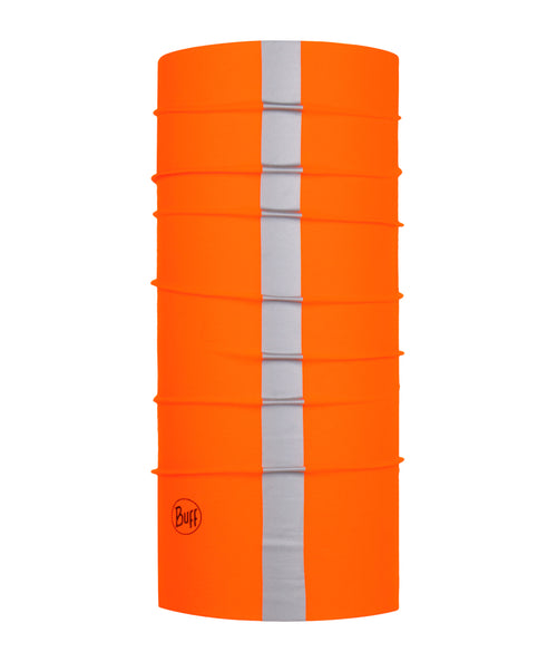 Braga de cuello reflectante BUFF Original EcoStretch - Naranja flúor