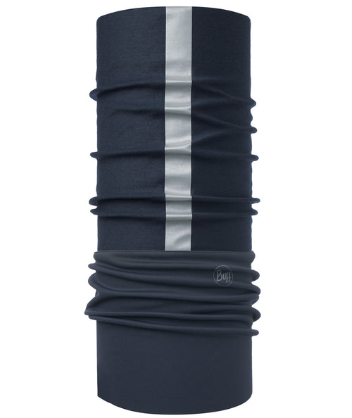 Braga de cuello cortavientos reflectante BUFF GORE-TEX - Azul marino